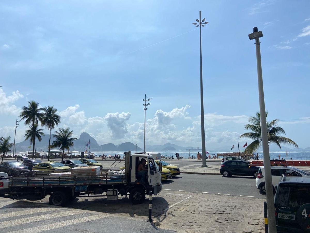 Studio Com Entrada Na Av Atlantica Praia De Copacabana, Proximo De Ipanema, Ar , Wi-Fi E Netflix, Pauloangerami Aa3806 Rio de Janeiro Kültér fotó