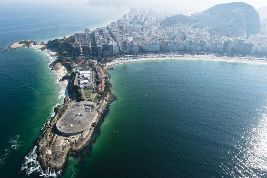 Studio Com Entrada Na Av Atlantica Praia De Copacabana, Proximo De Ipanema, Ar , Wi-Fi E Netflix, Pauloangerami Aa3806 Rio de Janeiro Kültér fotó